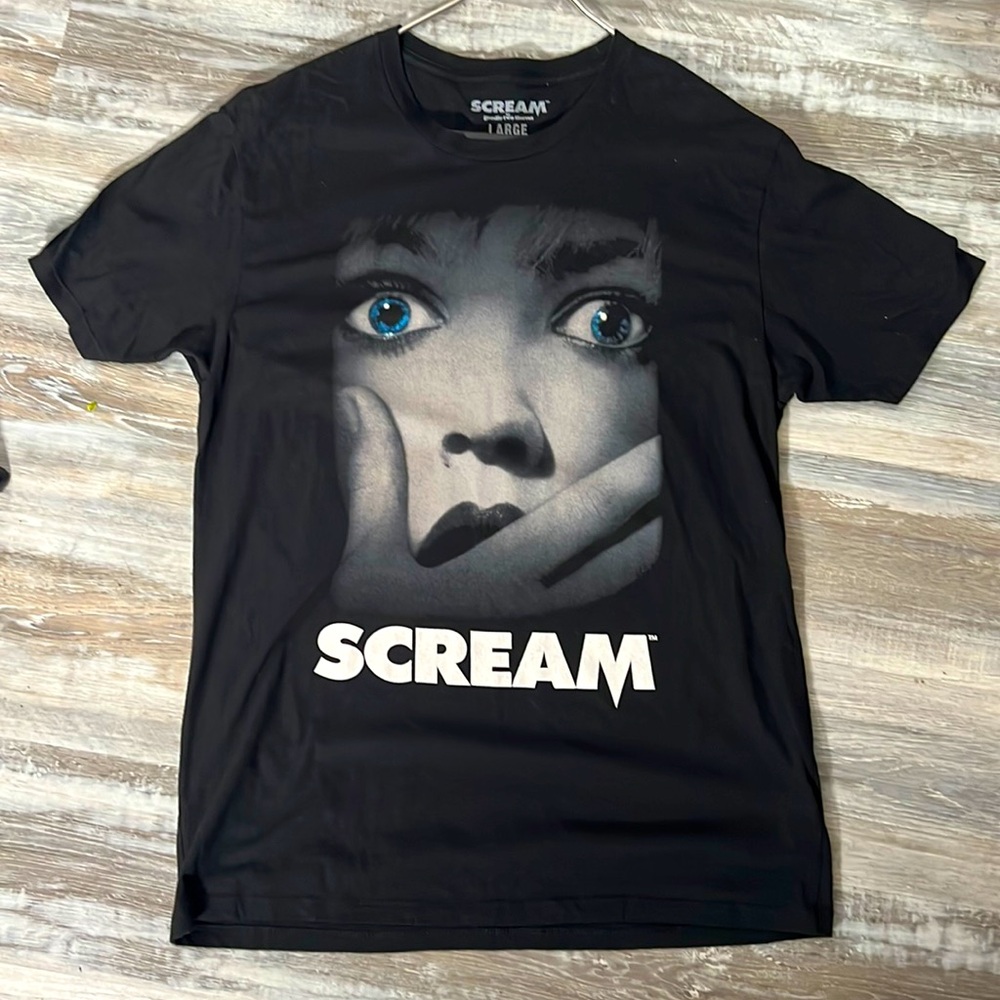 Scream movie shirt